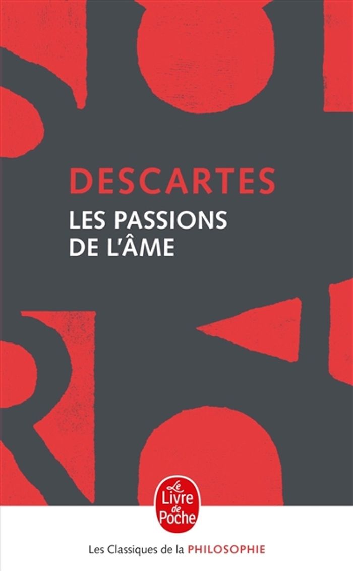 Couverture du livre « LES PASSIONS DE L'AME » de Rene Descartes, librairie Les Contes Infusés à Corte