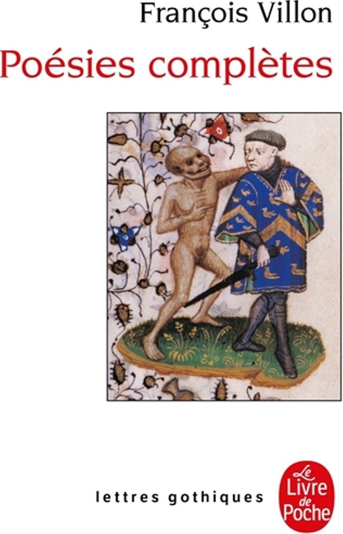 Couverture du livre « POESIES COMPLETES » de Francois Villon, librairie Les Contes Infusés à Corte