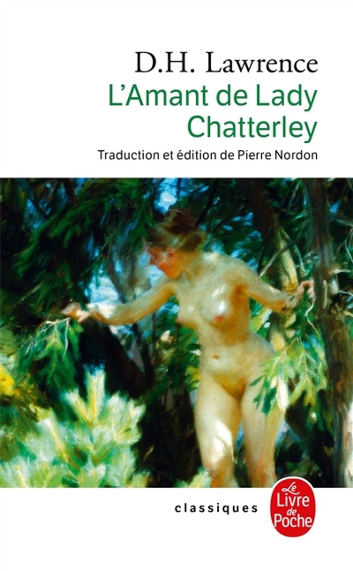 Couverture du livre « L'AMANT DE LADY CHATTERLEY » de Lawrence D H., librairie Les Contes Infusés à Corte
