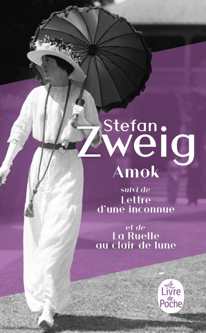 Couverture du livre « AMOK » de Stefan Zweig, librairie Les Contes Infusés à Corte