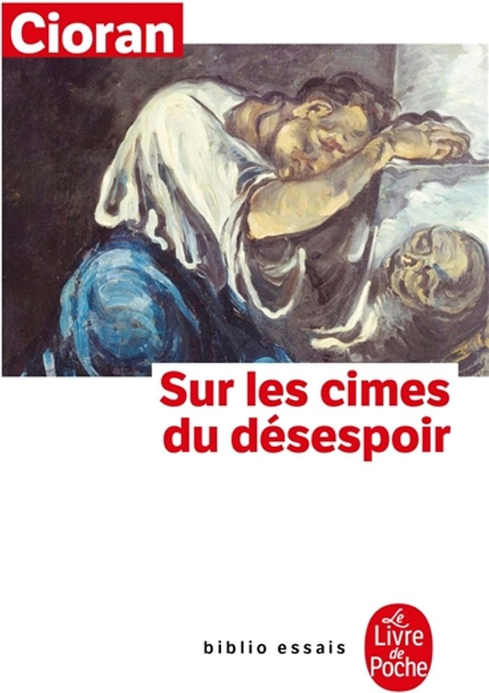 Couverture du livre « SUR LES CIMES DU DESESPOIR » de Emile-Michel Cioran, librairie Les Contes Infusés à Corte