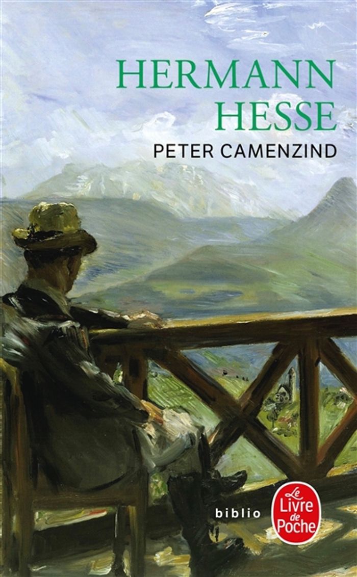 Couverture du livre « PETER CAMENZIND » de Hermann Hesse, librairie Les Contes Infusés à Corte