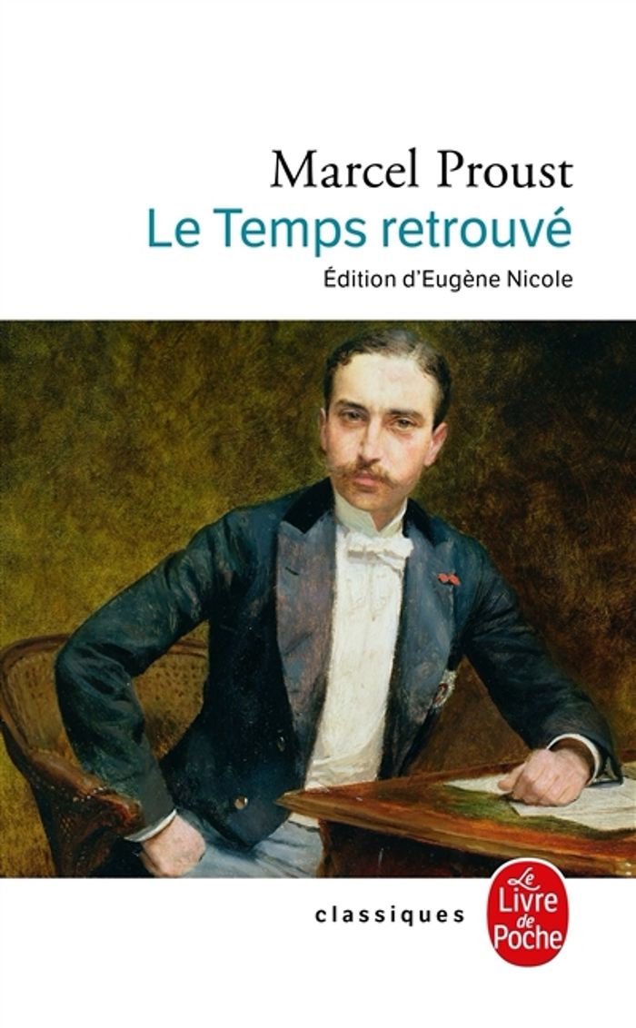 Couverture du livre « LE TEMPS RETROUVE » de Marcel Proust, librairie Les Contes Infusés à Corte