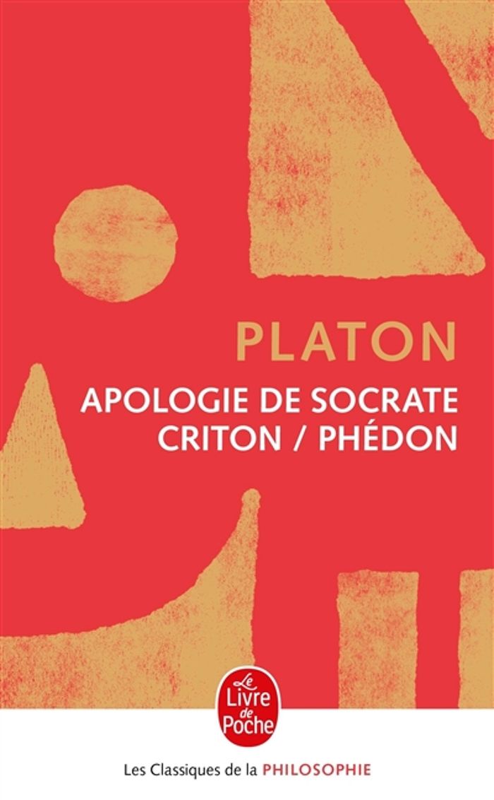 Couverture du livre « APOLOGIE DE SOCRATE-CRITON-PHEDON » de Platon, librairie Les Contes Infusés à Corte