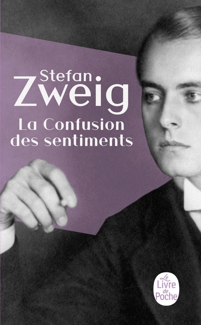 Couverture du livre « LA CONFUSION DES SENTIMENTS » de Stefan Zweig, librairie Les Contes Infusés à Corte