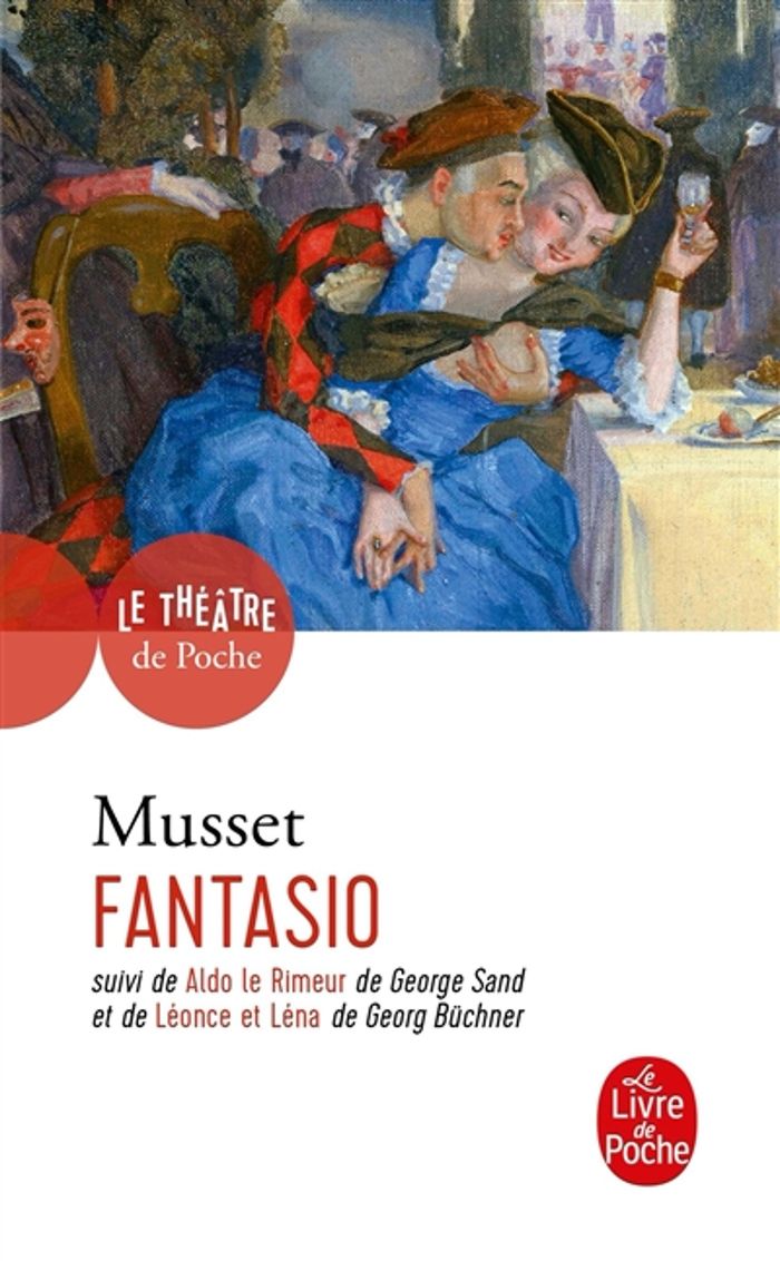Couverture du livre « FANTASIO » de De Musset Alfred, librairie Les Contes Infusés à Corte