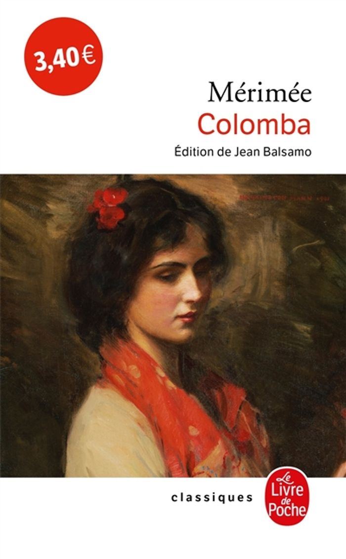 Couverture du livre « COLOMBA », librairie Les Contes Infusés à Corte