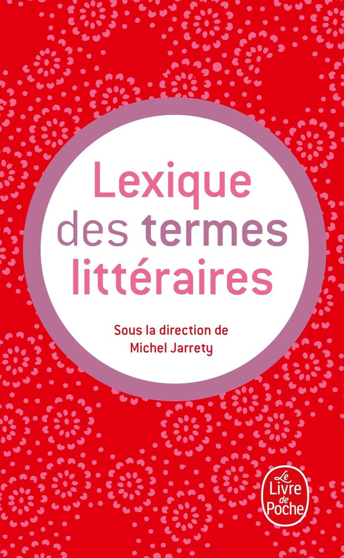 Couverture du livre « LEXIQUE DES TERMES LITTERAIRES », librairie Les Contes Infusés à Corte