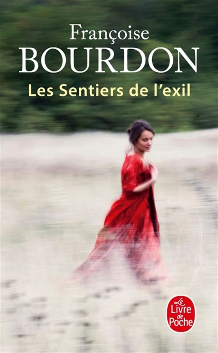 Couverture du livre « Les sentiers de l'exil » de Françoise Bourdon, librairie Les Contes Infusés à Corte
