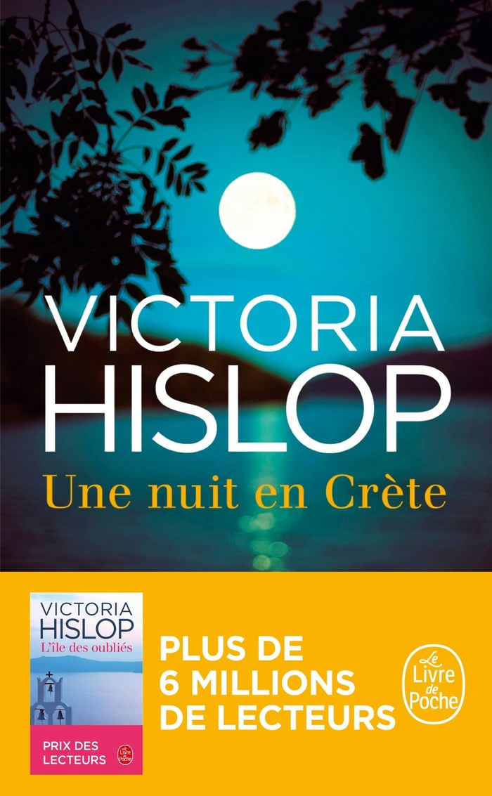 Couverture du livre « Une nuit en Crète » de Victoria Hislop, librairie Les Contes Infusés à Corte