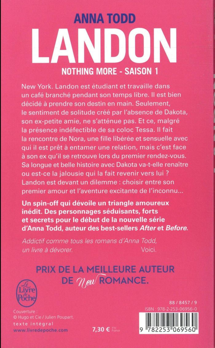 Quatrième de couverture de « Nothing more »