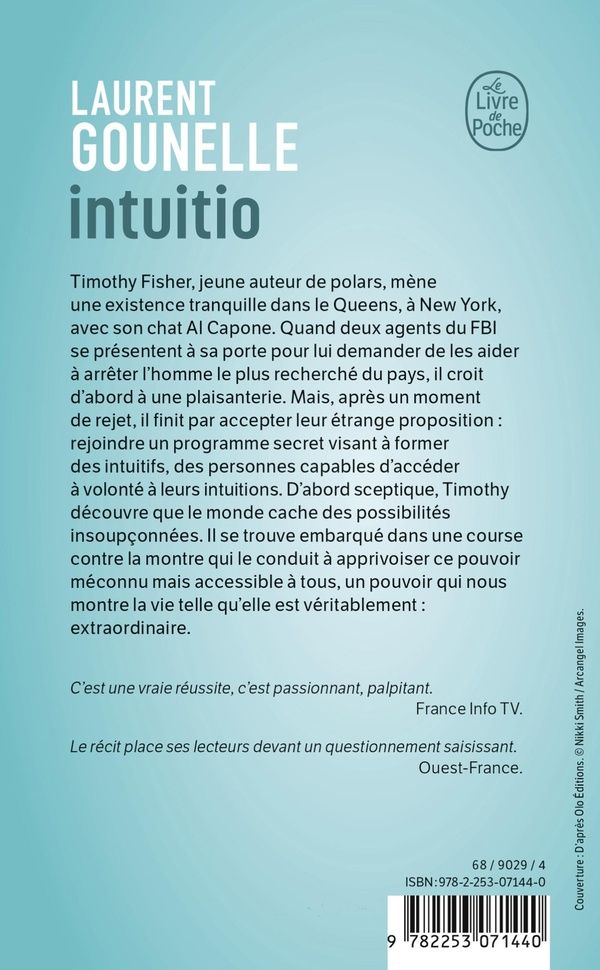 Quatrième de couverture de « Intuitio »