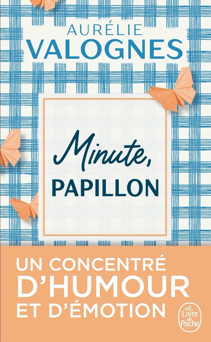 Couverture du livre « Minute, papillon ! » de Aurélie Valognes, librairie Les Contes Infusés à Corte