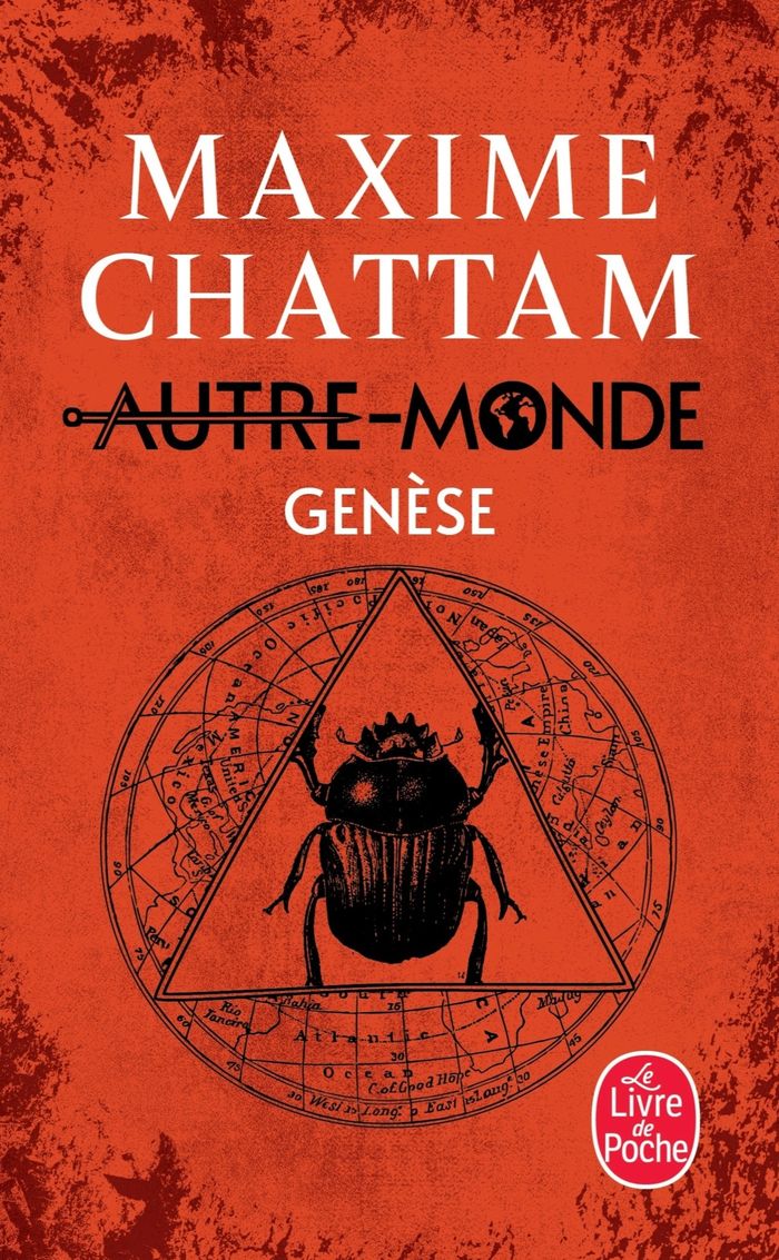 Couverture du livre « Genèse : roman » de Maxime Chattam, librairie Les Contes Infusés à Corte