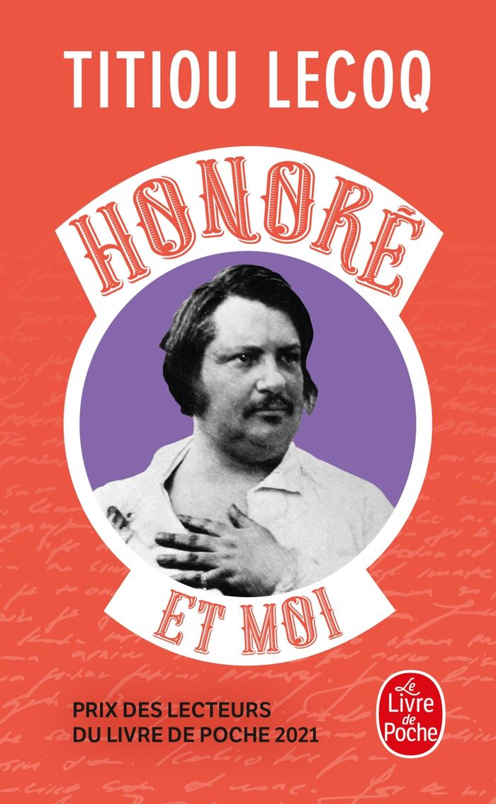 Couverture du livre « Honoré et moi : parce qu'il a réussi sa vie en passant son temps à la rater, Balzac est mon frère » de Titiou Lecoq, librairie Les Contes Infusés à Corte