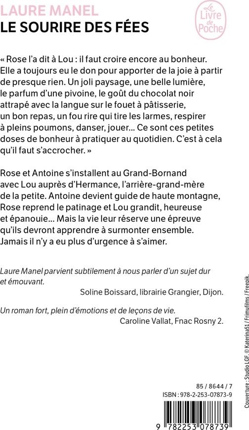 Quatrième de couverture de « Le sourire des fées »