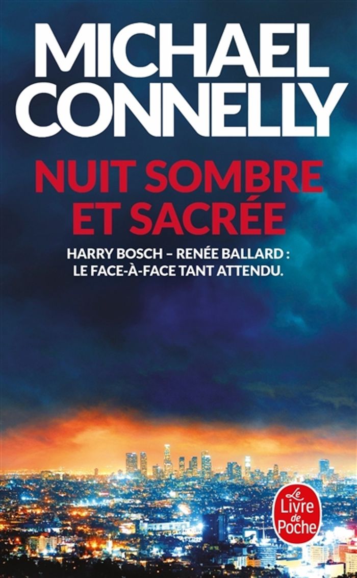 Couverture du livre « Nuit sombre et sacrée : roman » de Michael Connelly, librairie Les Contes Infusés à Corte