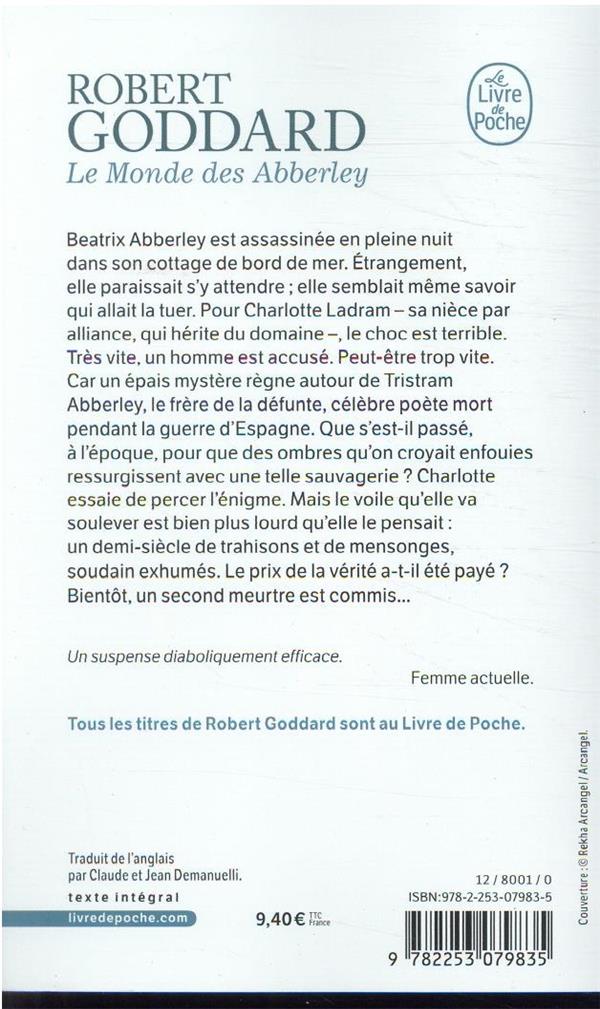 Quatrième de couverture de « Le monde des Abberley »