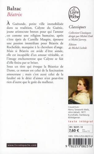 Quatrième de couverture de « BEATRIX »