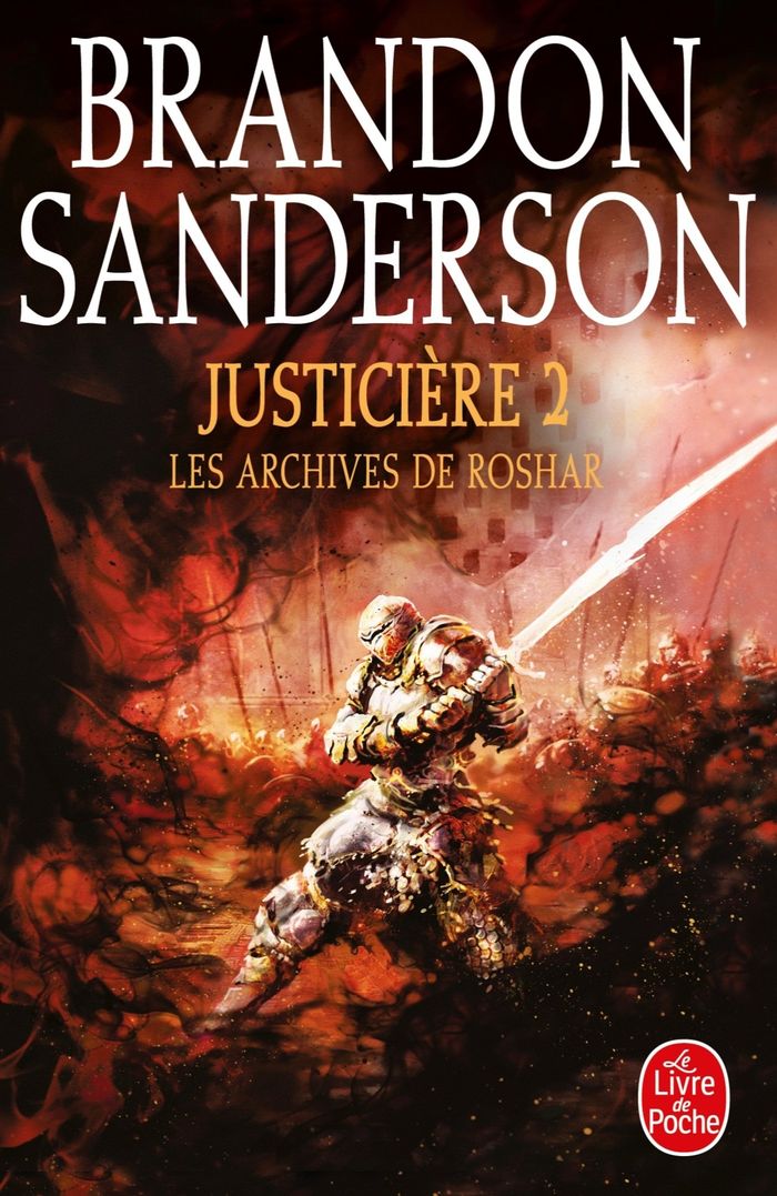 Couverture du livre « Justicière » de Brandon Sanderson, librairie Les Contes Infusés à Corte