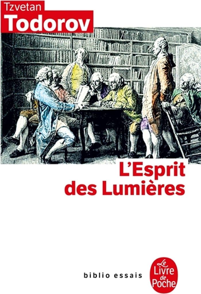 Couverture du livre « L'ESPRIT DES LUMIERES » de Tzvetan Todorov, librairie Les Contes Infusés à Corte