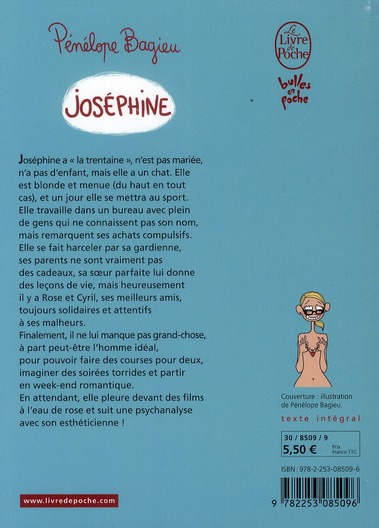 Quatrième de couverture de « Joséphine »