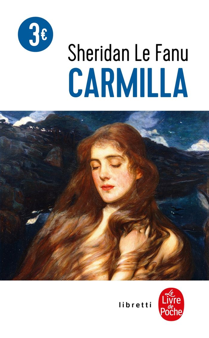 Couverture du livre « CARMILLA » de Le Fanu J S., librairie Les Contes Infusés à Corte