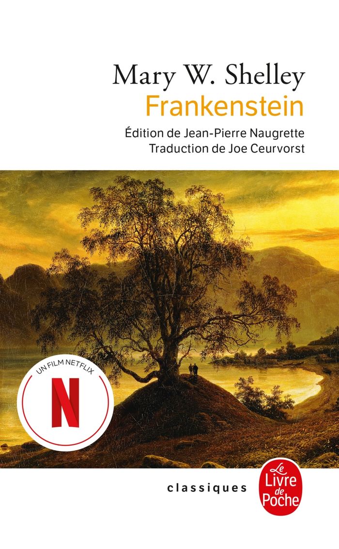 Couverture du livre « Frankenstein ou Le Prométhée moderne » de Mary Wollstonecraft Shelley, librairie Les Contes Infusés à Corte