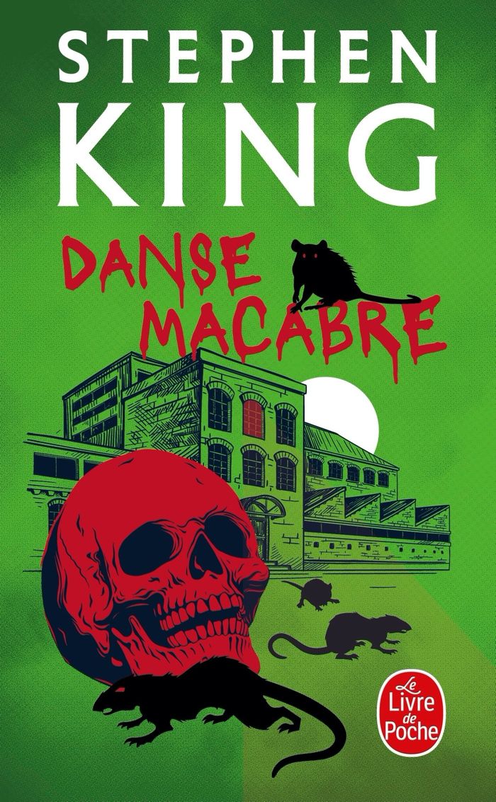 Couverture du livre « DANSE MACABRE » de Stephen King, librairie Les Contes Infusés à Corte