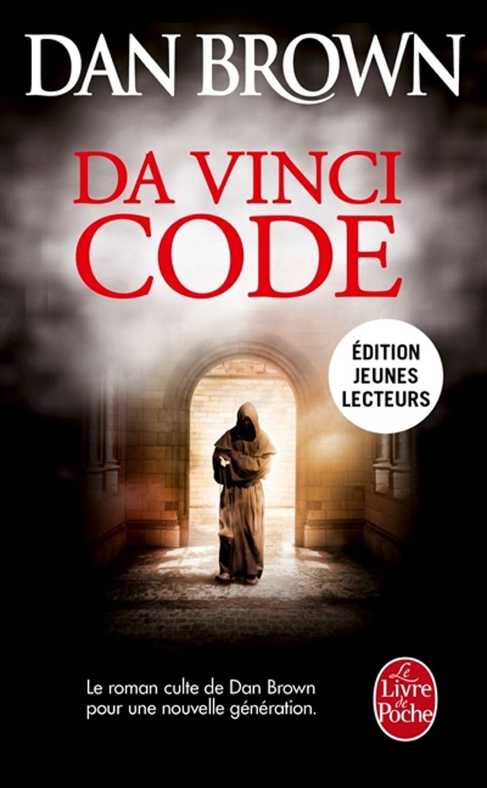 Couverture du livre « Da Vinci code : roman » de Dan Brown, librairie Les Contes Infusés à Corte