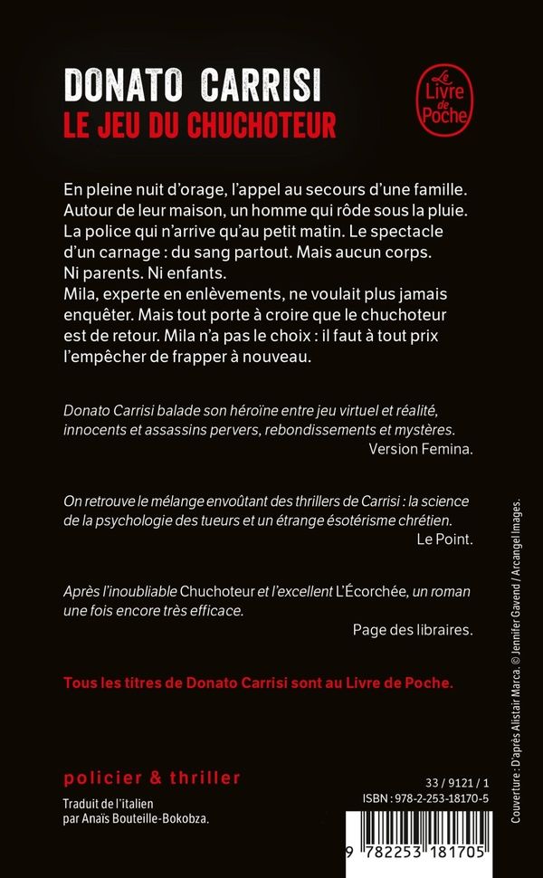 Quatrième de couverture de « LA FEMME AUX FLEURS DE PAPIER »