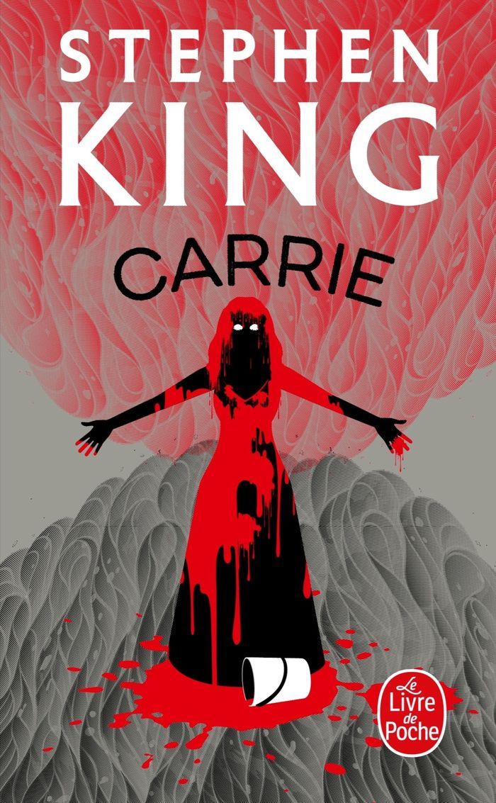 Couverture du livre « CARRIE » de Stephen King, librairie Les Contes Infusés à Corte