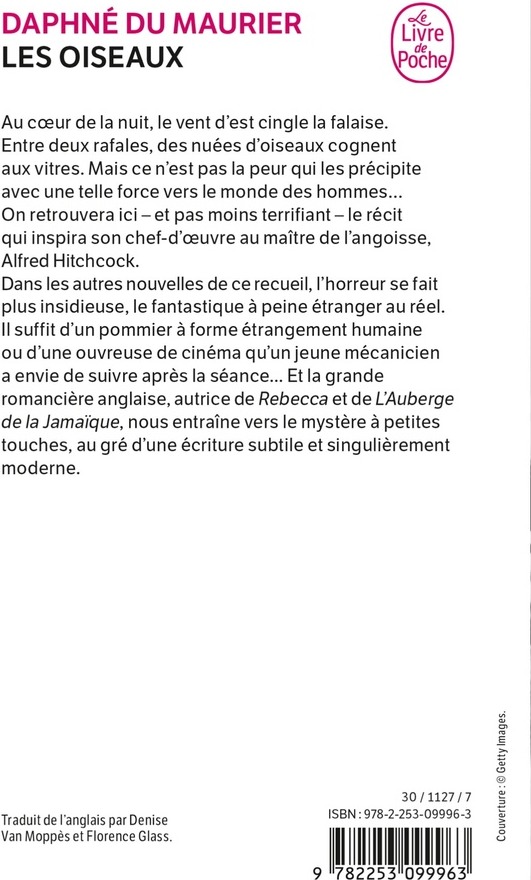 Quatrième de couverture de « LES OISEAUX »