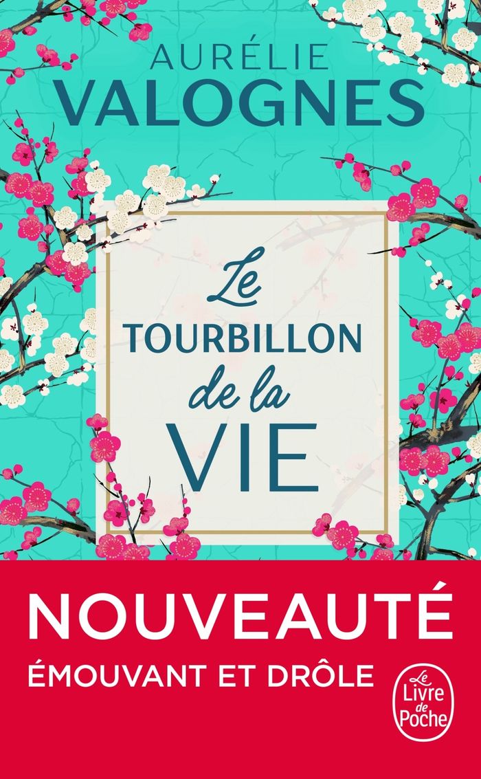 Couverture du livre « Le tourbillon de la vie » de Aurélie Valognes, librairie Les Contes Infusés à Corte