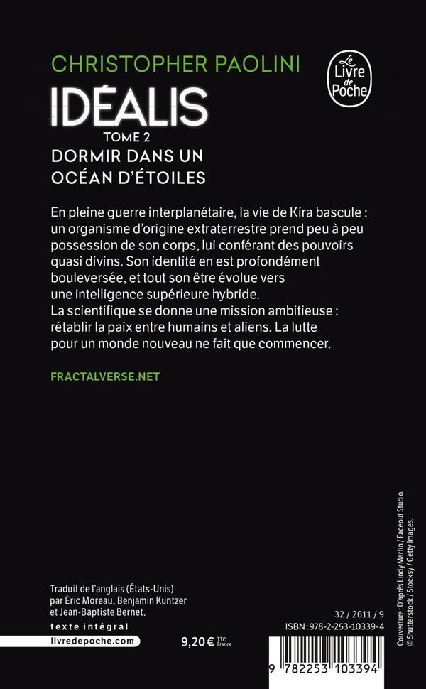 Quatrième de couverture de « Dormir dans un océan d'étoiles »