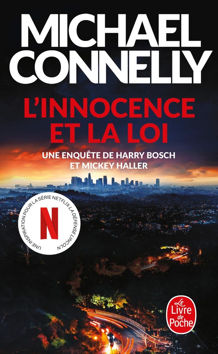 Couverture du livre « L'innocence et la loi » de Michael Connelly, librairie Les Contes Infusés à Corte