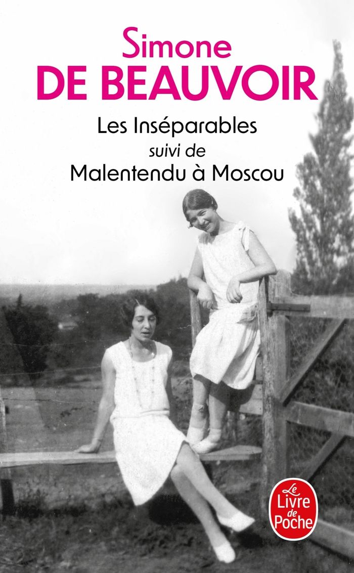 Couverture du livre « Les inséparables » de Simone de Beauvoir, librairie Les Contes Infusés à Corte