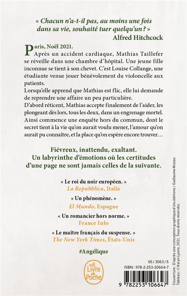 Quatrième de couverture de « ANGELIQUE »
