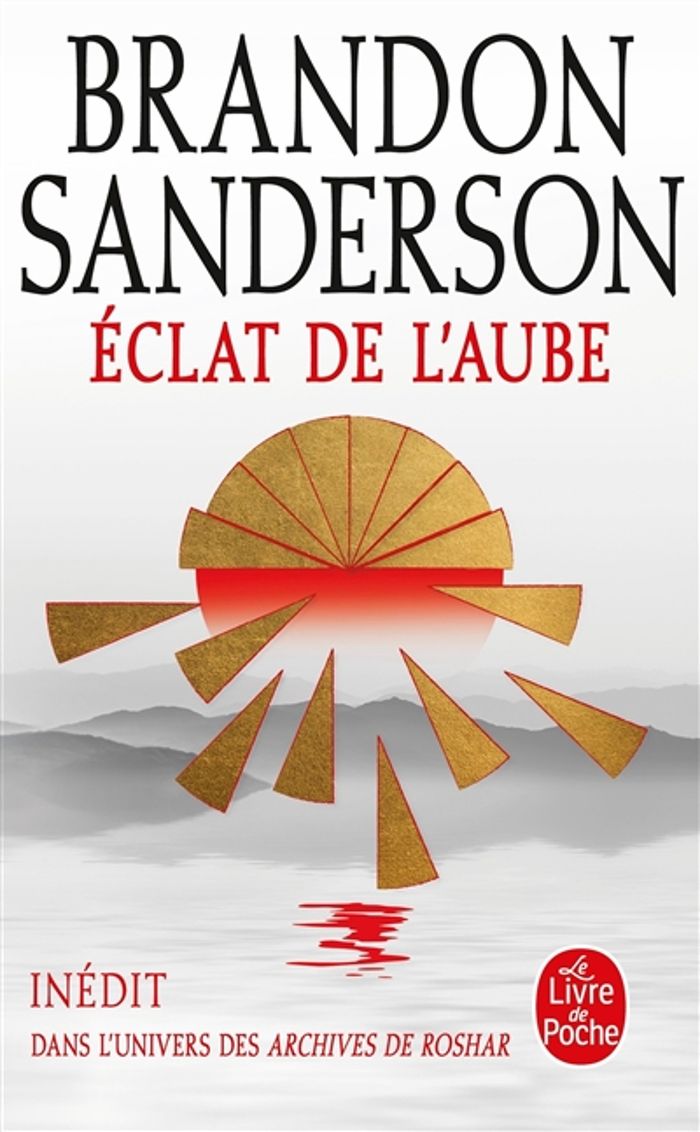 Couverture du livre « Éclat de l'aube » de Brandon Sanderson, librairie Les Contes Infusés à Corte