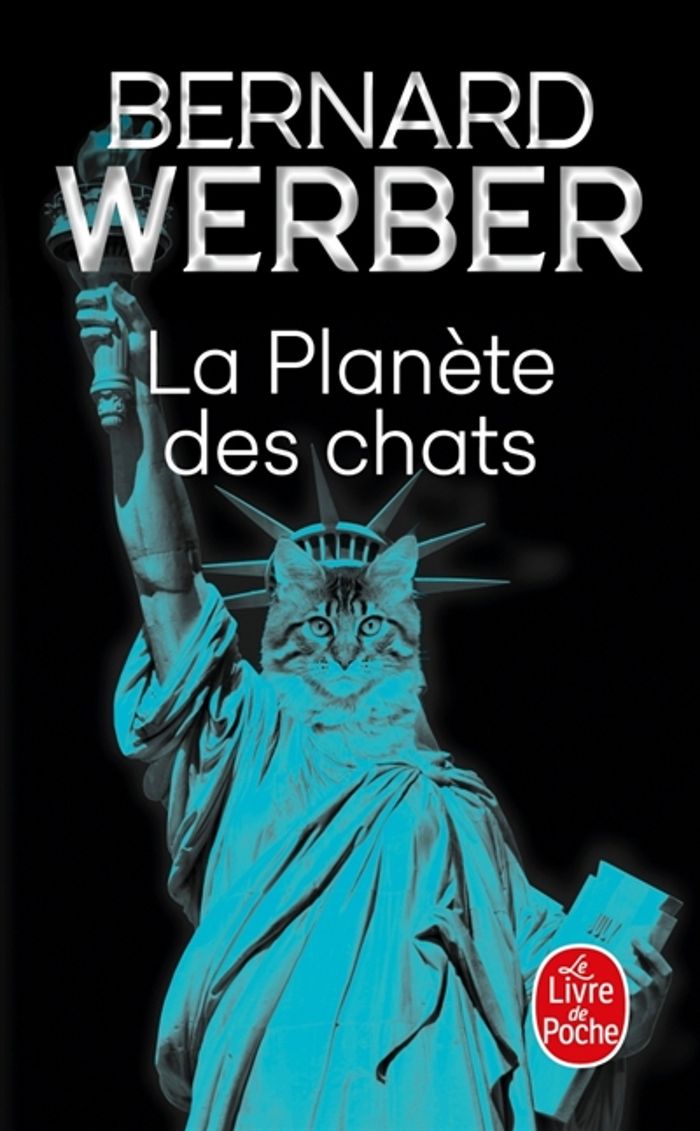 Couverture du livre « La planète des chats : roman » de Bernard Werber, librairie Les Contes Infusés à Corte