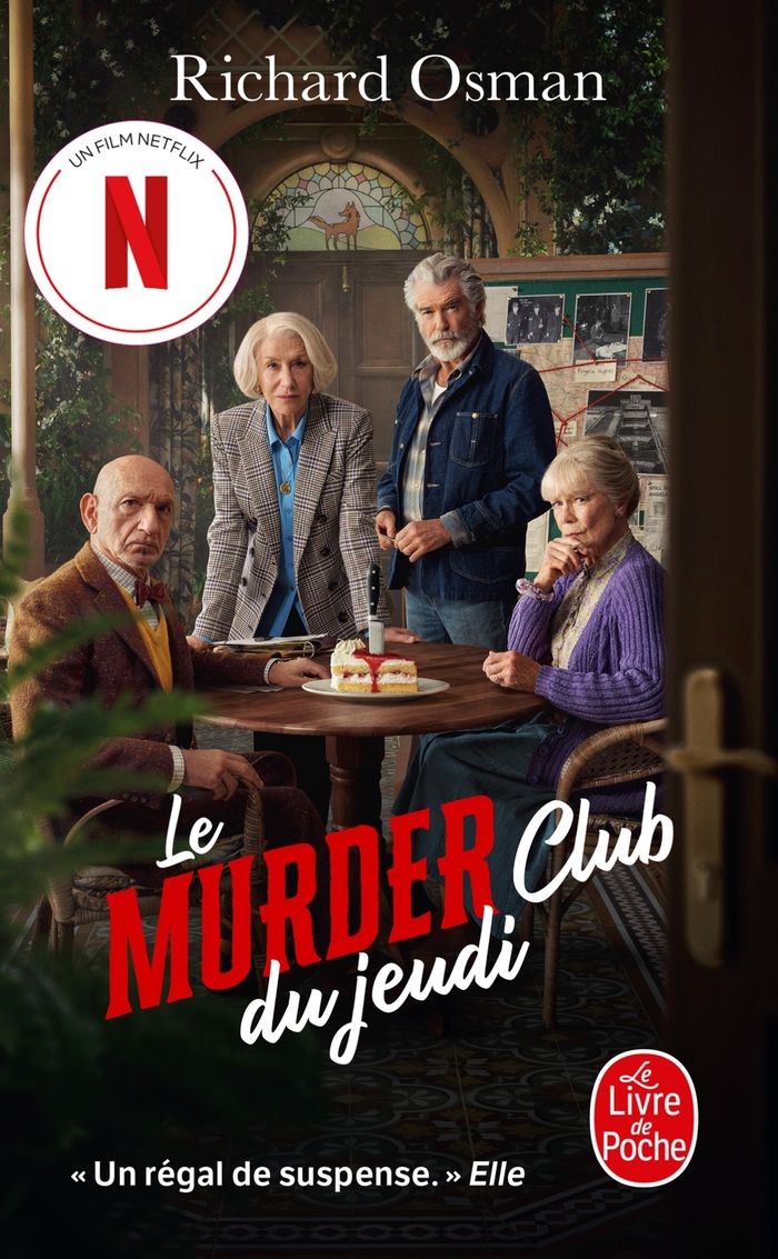 Couverture du livre « Le murder club du jeudi » de Richard Osman, librairie Les Contes Infusés à Corte