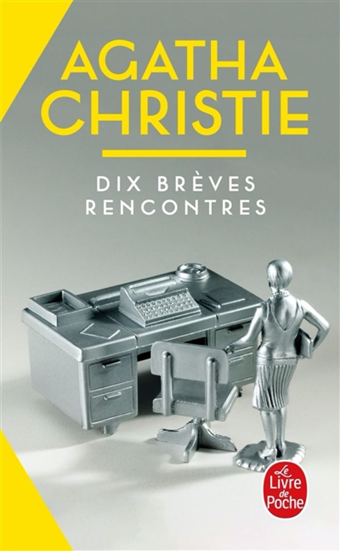 Couverture du livre « Dix brèves rencontres : recueil de nouvelles » de Agatha Christie, librairie Les Contes Infusés à Corte