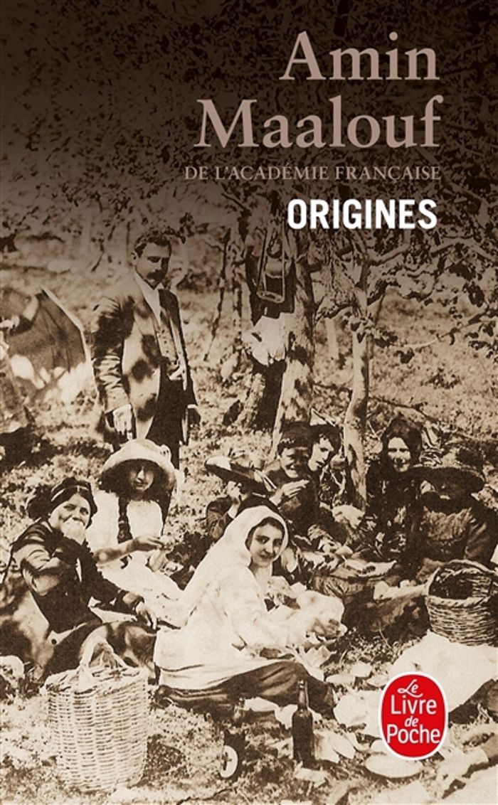Couverture du livre « Origines » de Amin Maalouf, librairie Les Contes Infusés à Corte