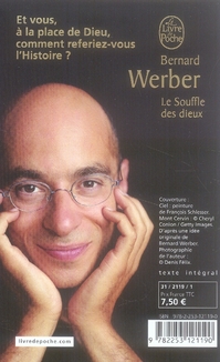 Quatrième de couverture de « Le souffle des dieux : roman »