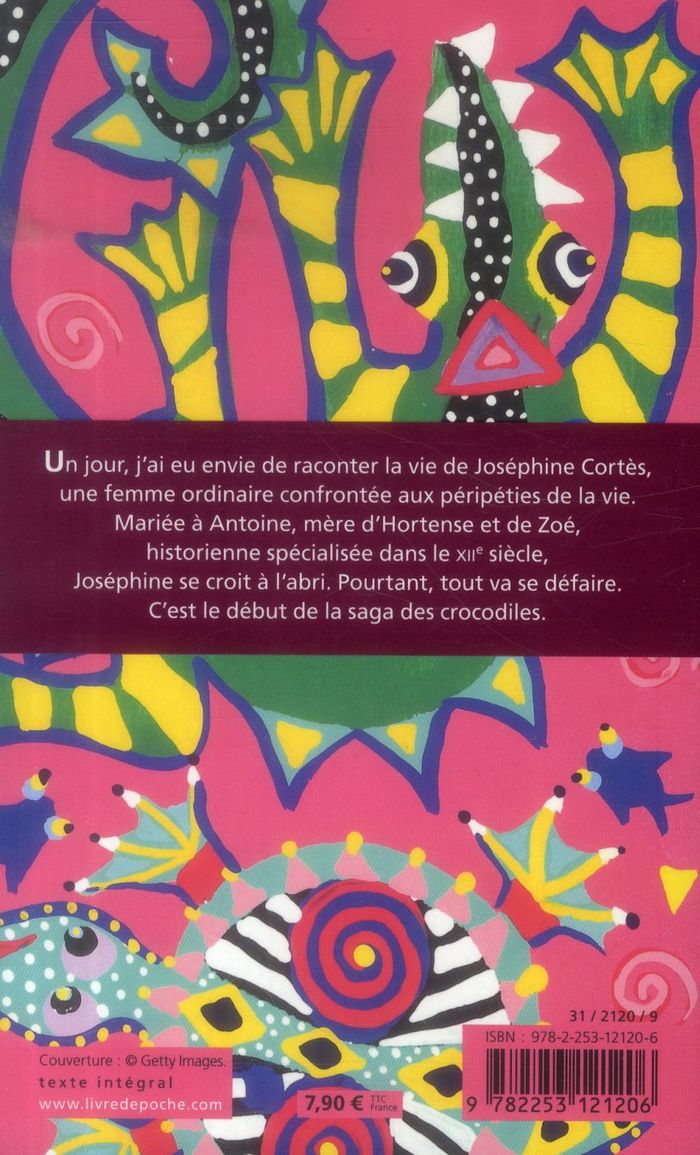 Quatrième de couverture de « Les yeux jaunes des crocodiles : roman »