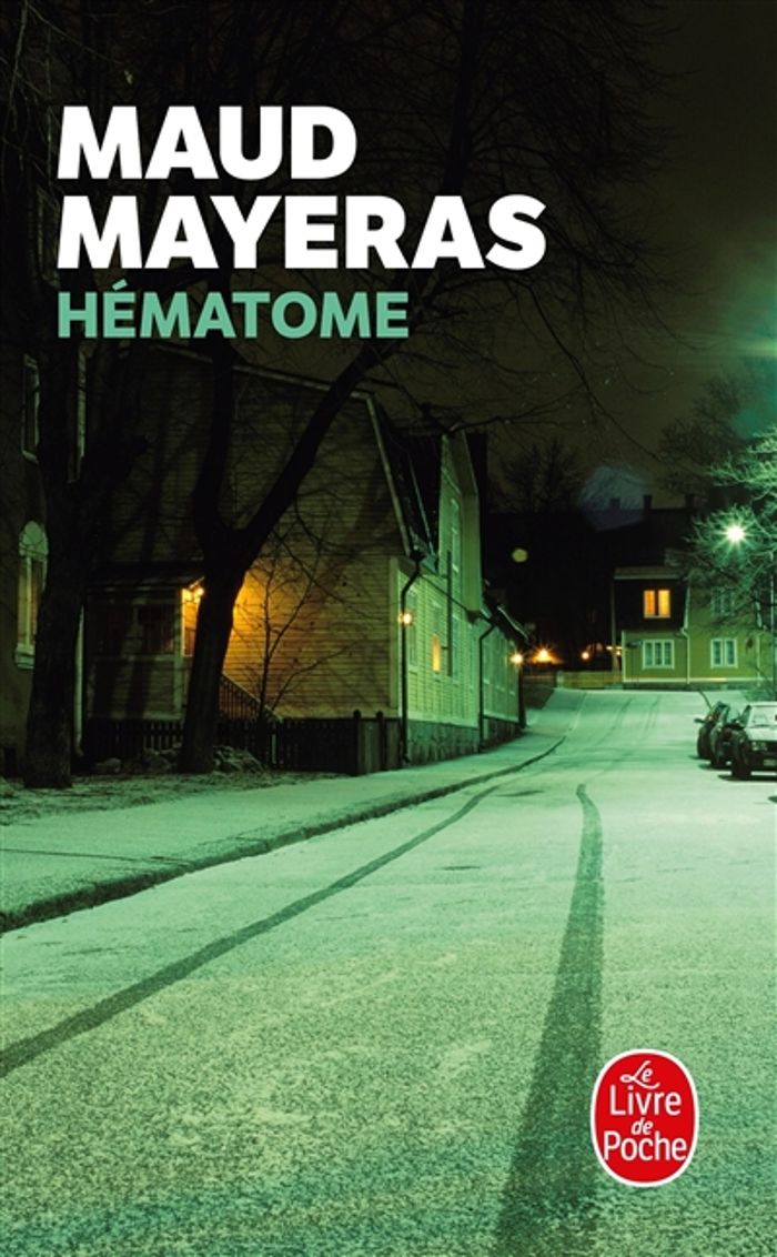 Couverture du livre « HEMATOME » de Maud Mayeras, librairie Les Contes Infusés à Corte