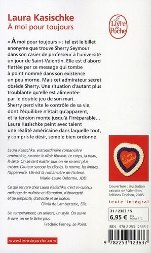 Quatrième de couverture de « À moi pour toujours »