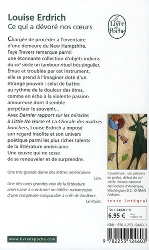 Quatrième de couverture de « Ce qui a dévoré nos coeurs : roman »
