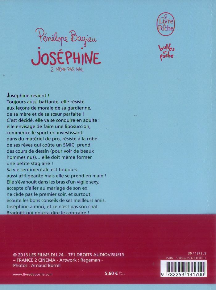 Quatrième de couverture de « Même pas mal »