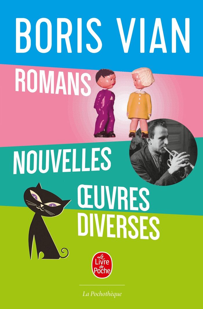 Couverture du livre « ROMANS, NOUVELLES, OEUVRES DIVERSES » de Boris Vian, librairie Les Contes Infusés à Corte